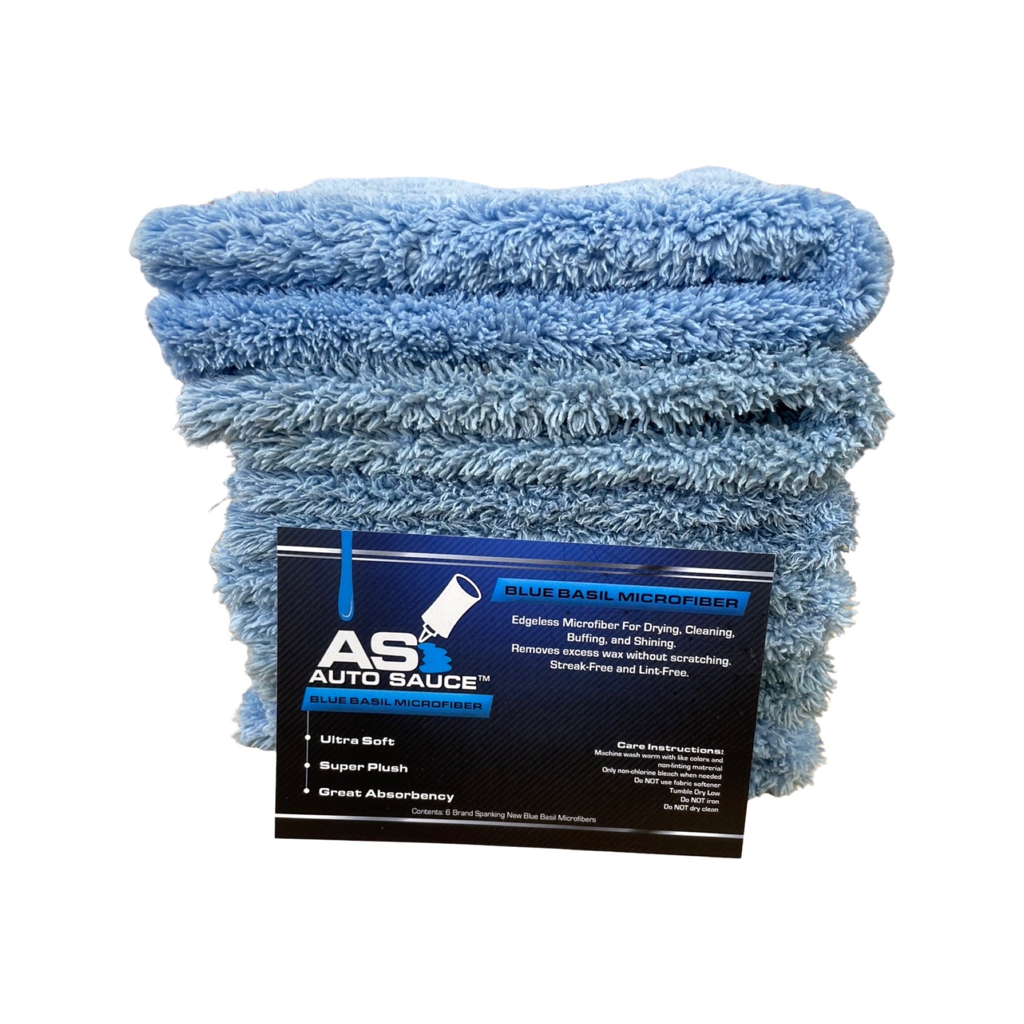 Blue Basil Microfiber 6 pk